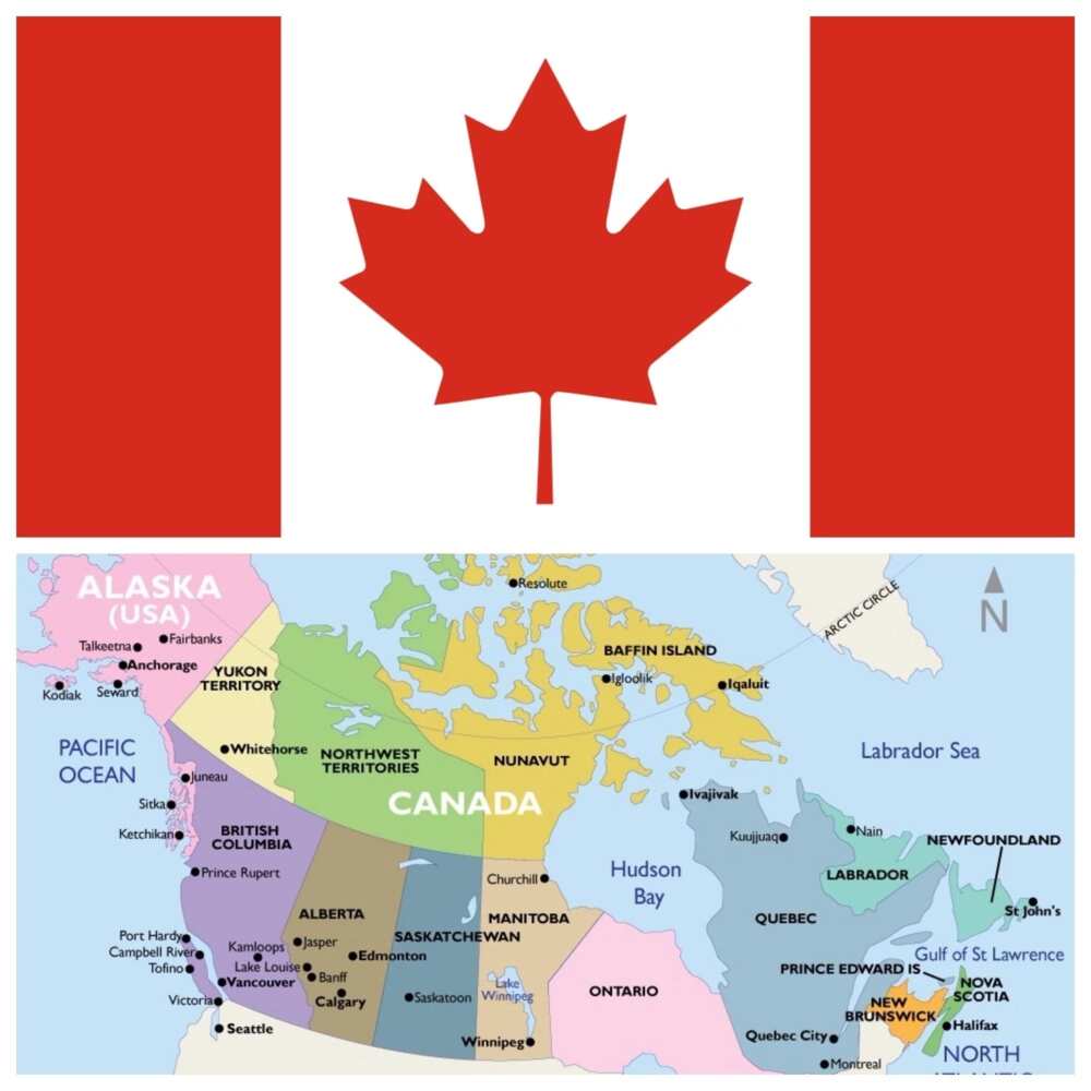 Canada continent Canada continent
