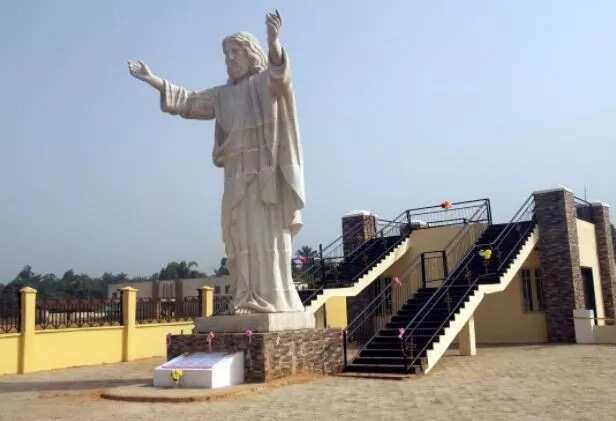 PHOTO: Africa's Tallest Statue Of Jesus Unveiled In Nigeria