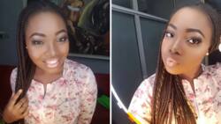 Nigerian lady gets caught by uncle after she left school in Ibadan to club with boyfriend in Lagos (photos
