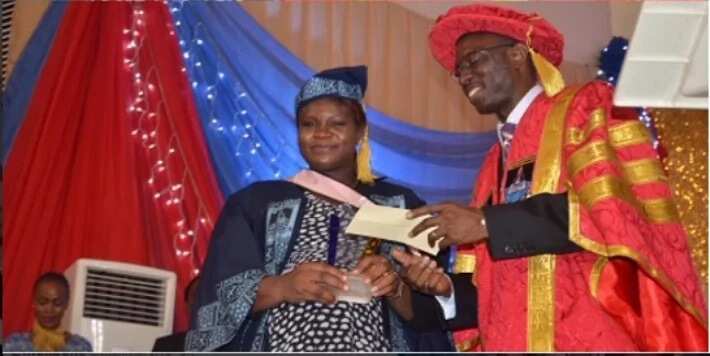 Lady emerges best graduating student in LASU years after attempting JAMB 7 times