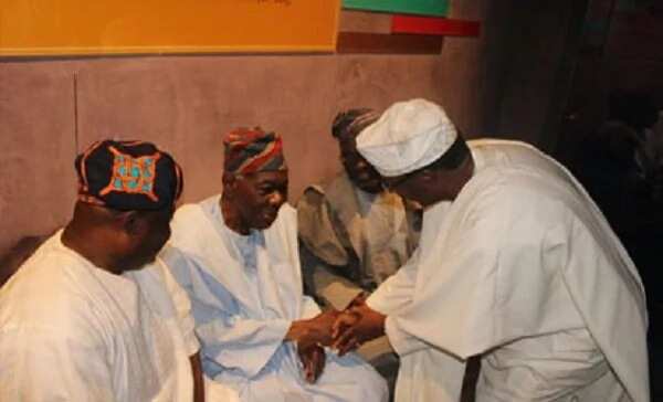 Photonews: See how Obasanjo ended feud with Gbenga Daniel