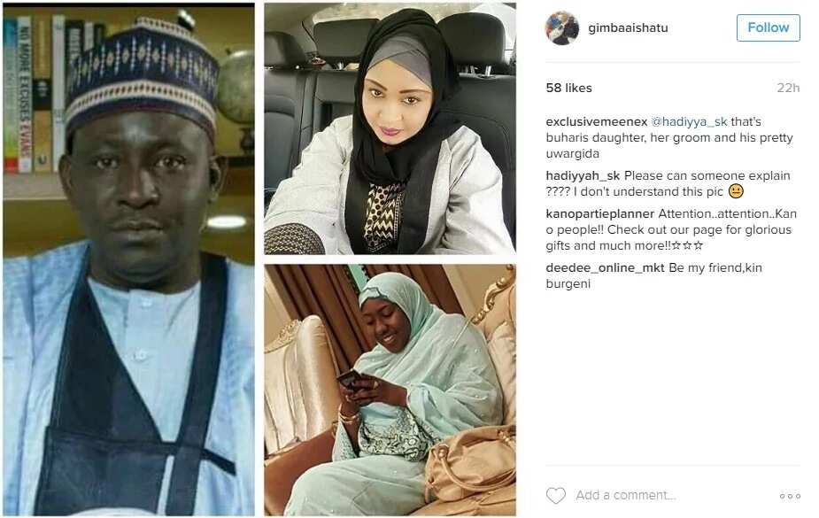 Buhari's daughter mocked as she becomes 4th wife
