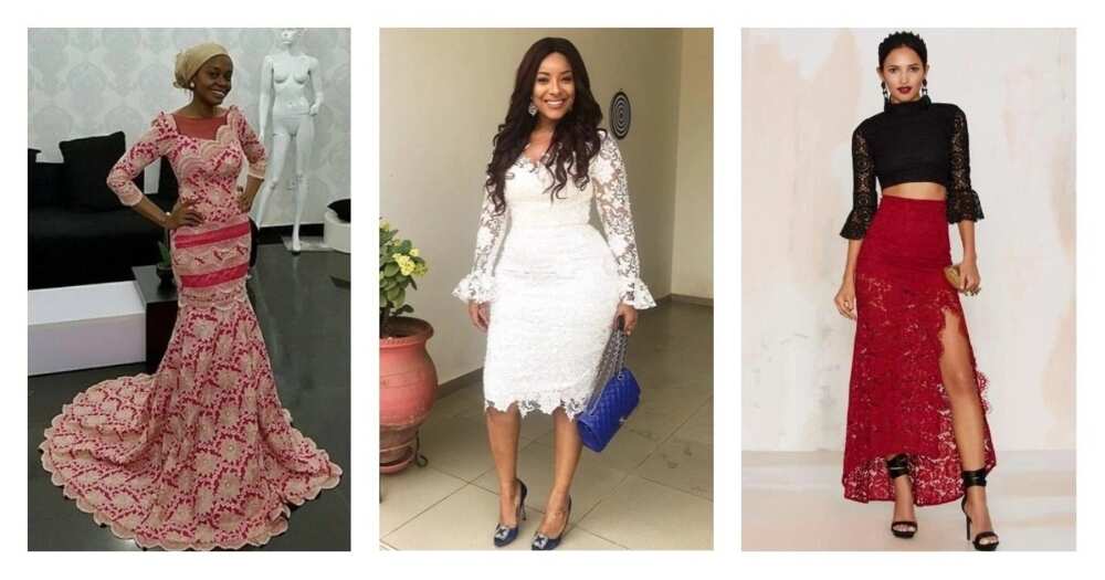 Latest cord lace styles in Nigeria 2018