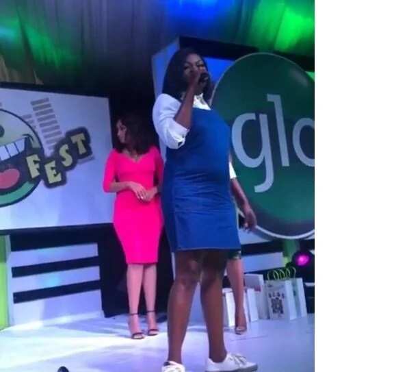 Good News! Funke Akindele pregnant with first child (photos, video)