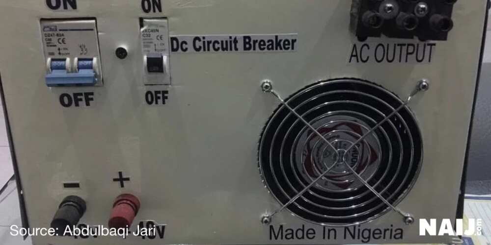 Young Nigerian engineer designs and produces own inverter (photos)