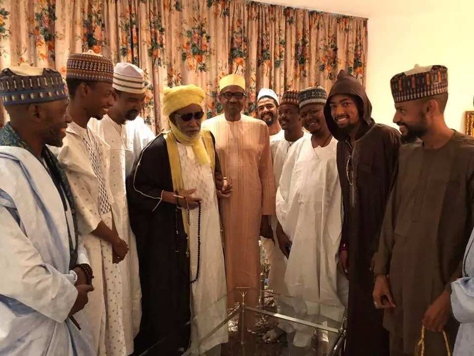 Sheikh Dahiru Bauchi ya ziyarci Shugaban Najeriya Buhari a Villa