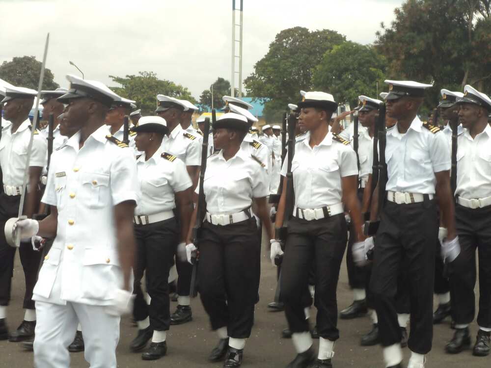 Cadets of Maritime Academy Oron