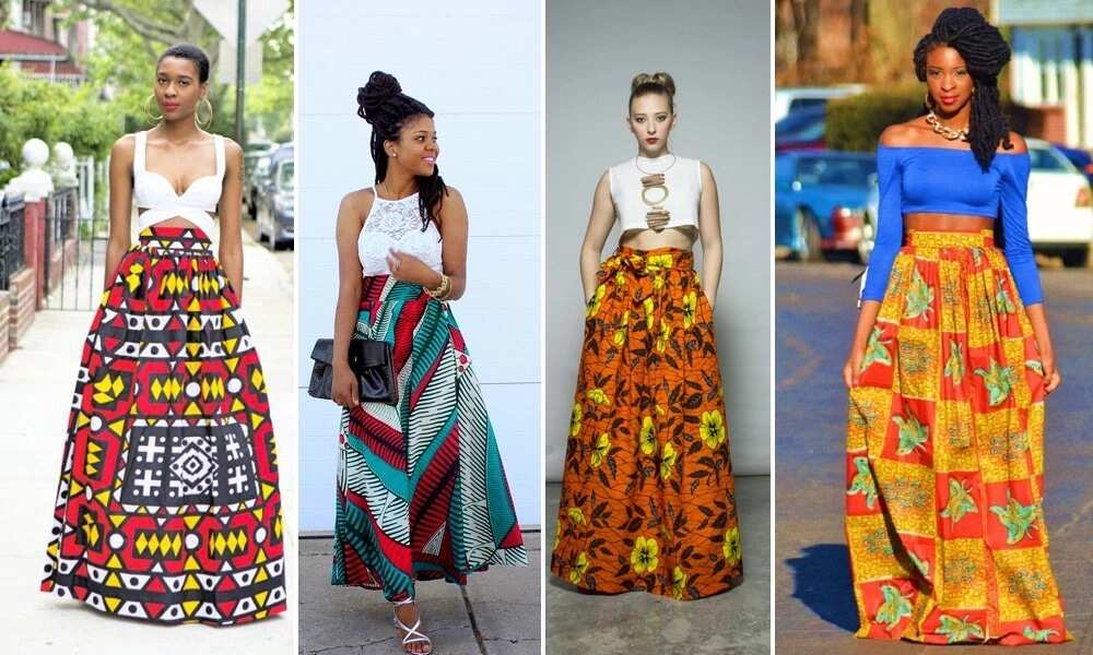 ankara designs skirts