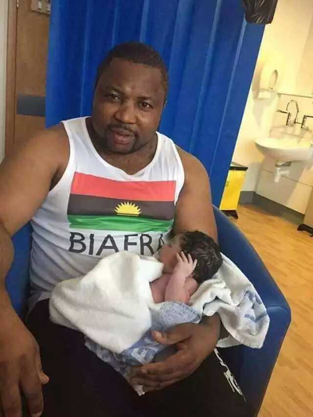 Check out this cute baby-boy who was born 50 years after Biafra Independence (photos)
