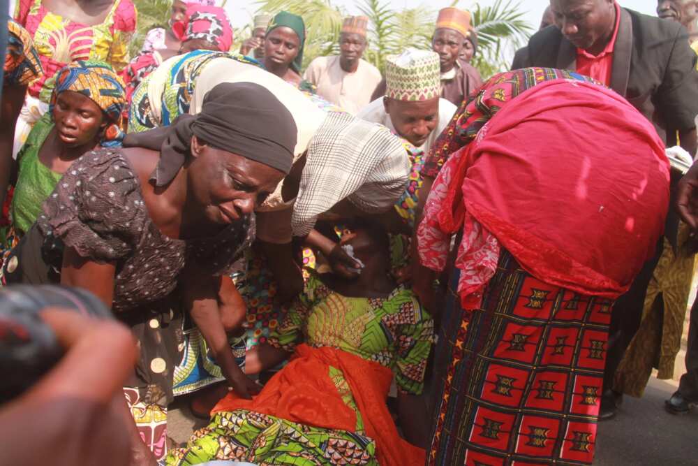 Chibok Girls: Buhari Storms Out Of Meeting With Parents