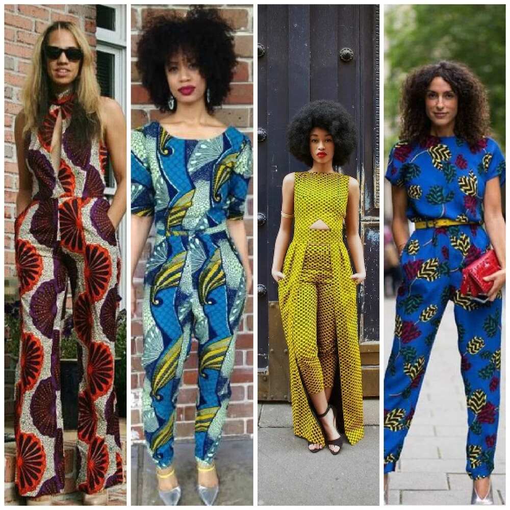 Ankara jumpsuit styles - Legit.ng