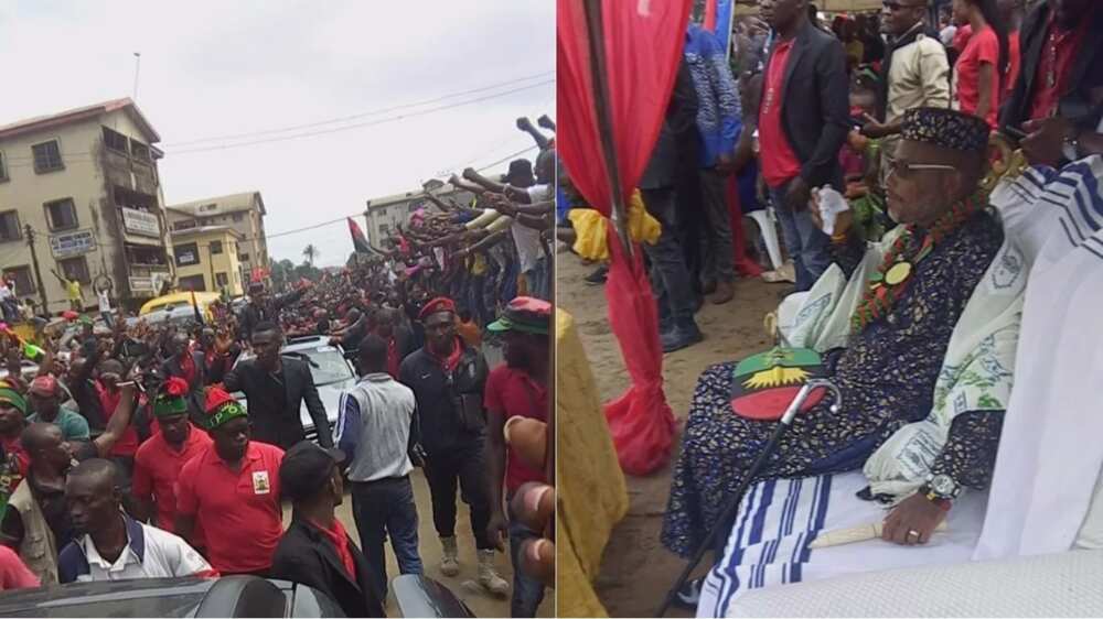 The question however continues this week: Will Nnamdi Kanu be rearrested or ignored? Photo credit: Prisca Abel The question however continues this week: Will Nnamdi Kanu be rearrested or ignored? Photo credit: Prisca Abel