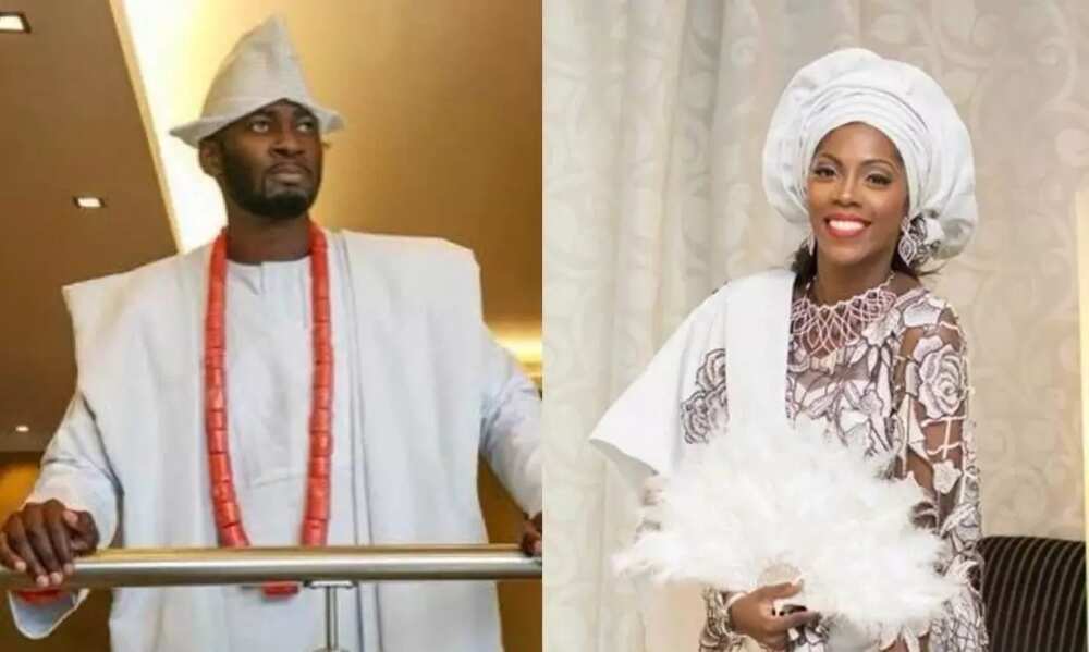 Who is the father of Tiwa Savage son?
