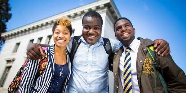 happy students