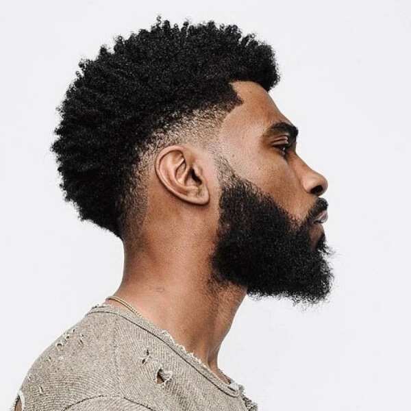 Trendy Afro hairstyles for men in 2018