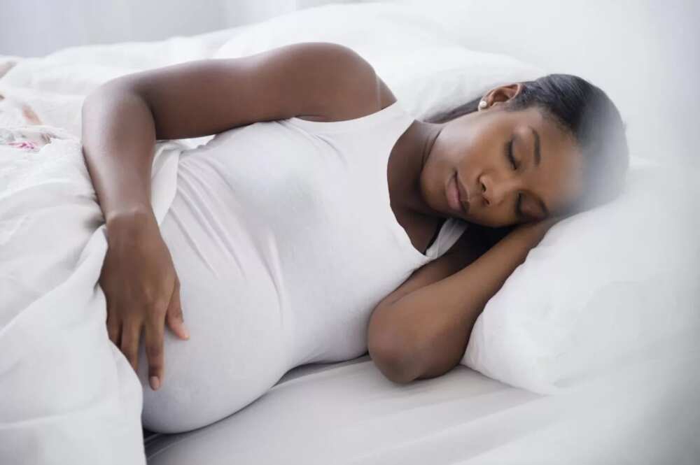 Sleeping position during pregnancy