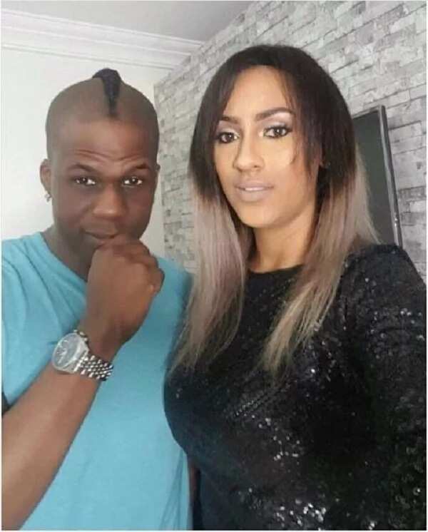 Ghanaian actress and Nigerian rapper