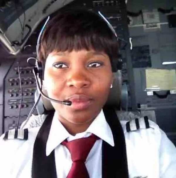 Meet Captain Joan Obasi, the youngest female pilot in Nigeria