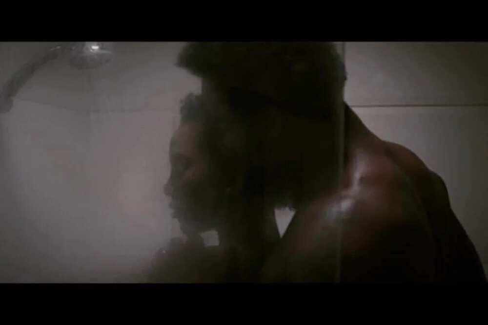 Genevieve Nnaji In Steamy Bathroom Scene