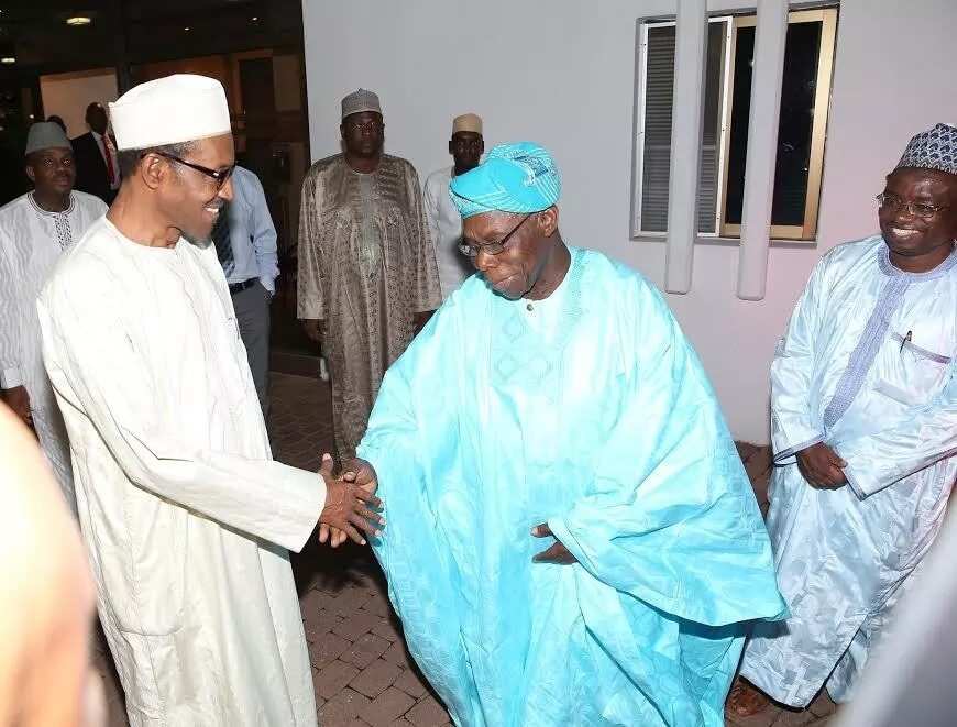 What OBJ And Buhari Discussed During Their Meeting