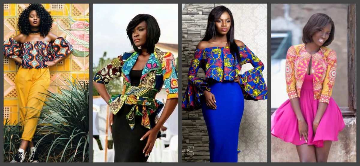 ankara tops and jackets