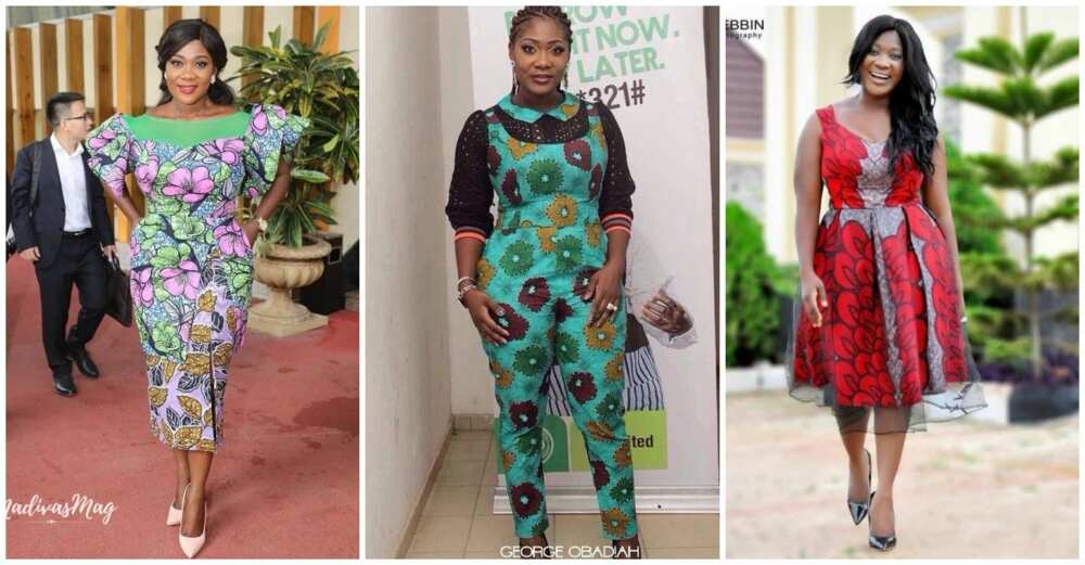 Mercy Johnson in gorgeous ankara style