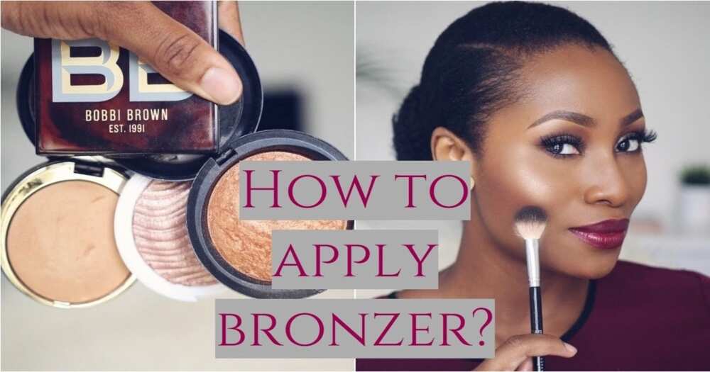 Bronzer or secrets of make up