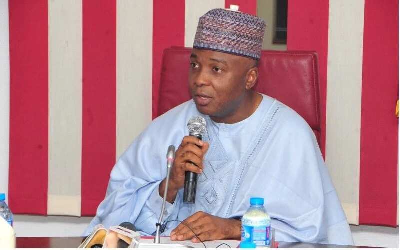 Saraki debunks allegations that Senate are working against President Buhari