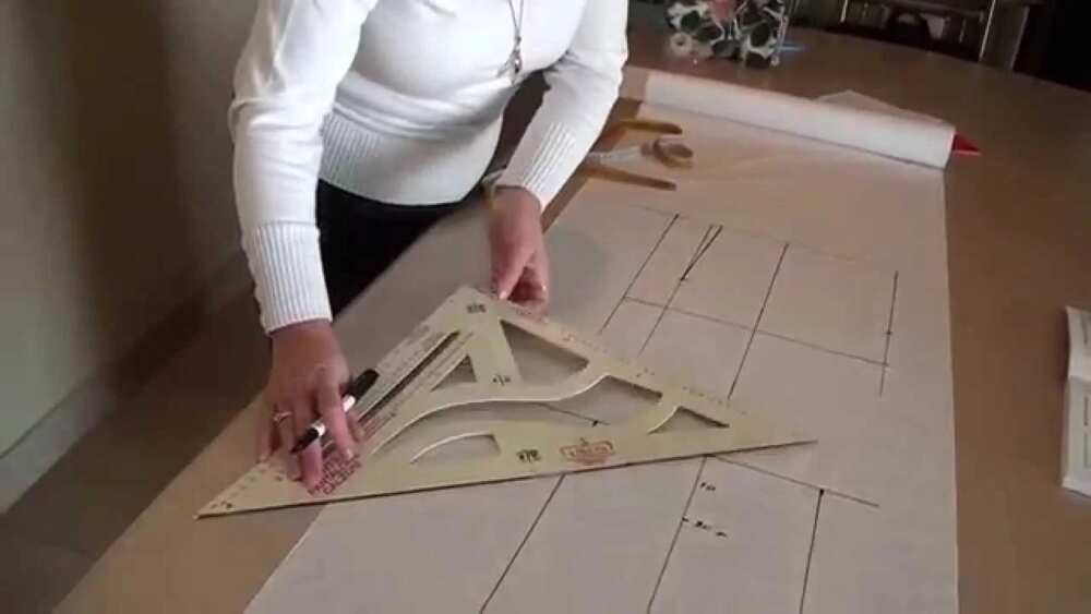 7. Put the patterns on the fabric 7. Put the patterns on the fabric