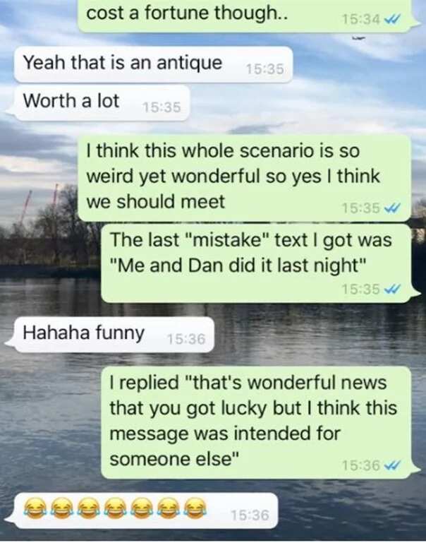 Couple who met after mistaken WhatsApp message end up getting married