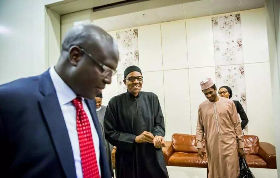 Buhari Pictured In Economy Class Of British Airways