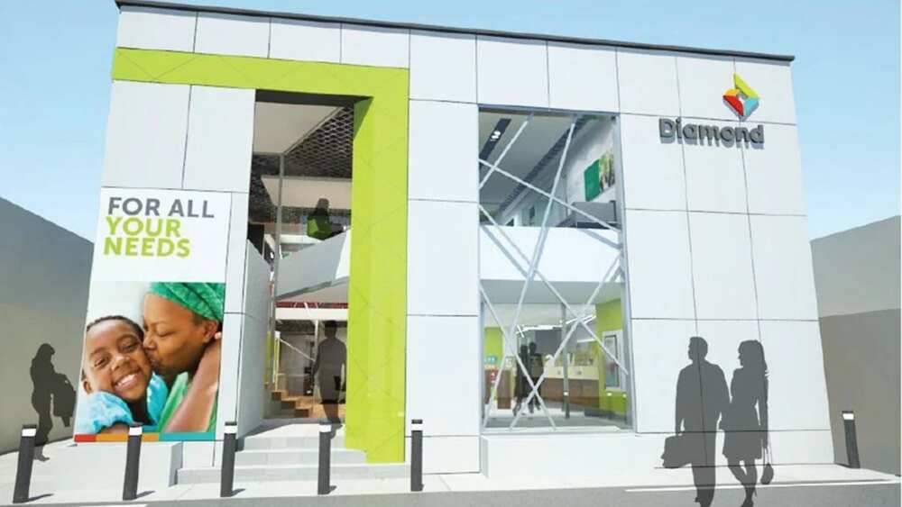 Diamond Bank office Diamond Bank office