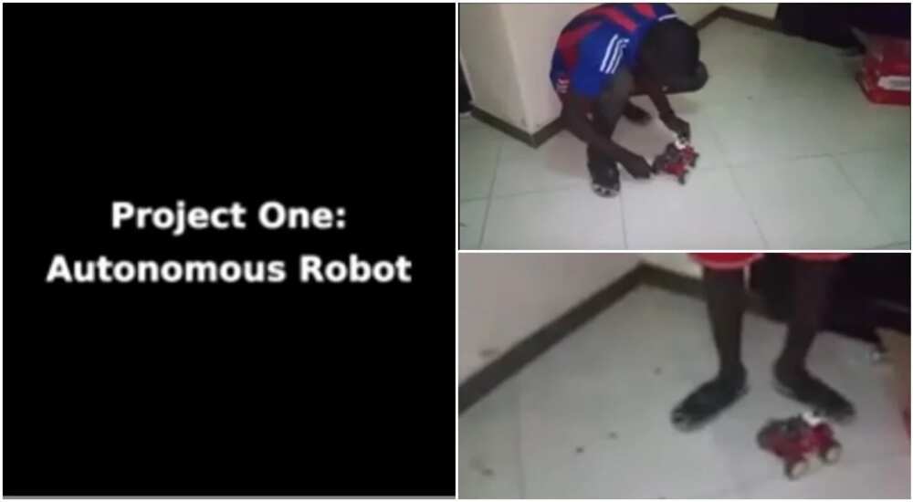 UNIMAID student makes autonomous robot