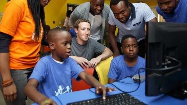 Mark Zuckerberg in Nigeria