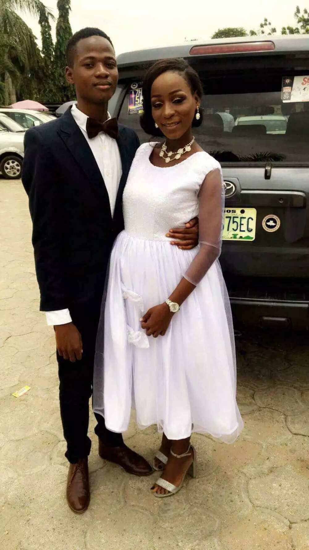 Young couple! 24 Year-old Nigerian Man marries 20 year-old woman in Lagos (photos)