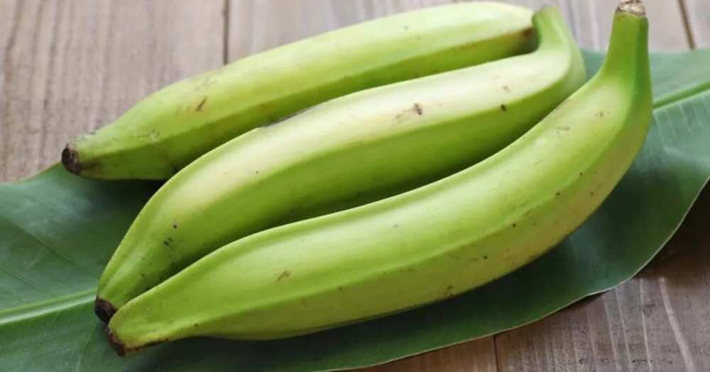 unripe plantain