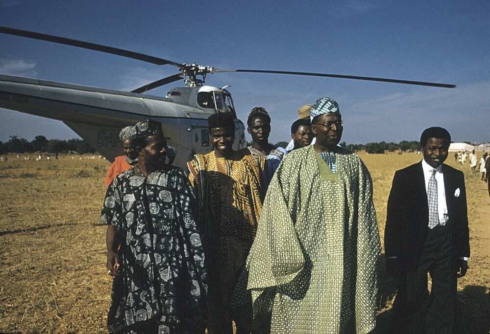 Chief Obafemi Awolowo in Sokoto Chief Obafemi Awolowo in Sokoto