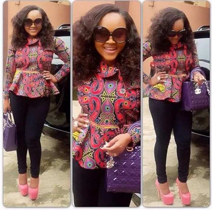 Mercy aigbe hotsell best ankara styles