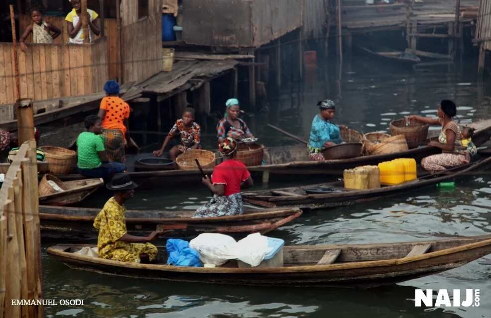Trading Among Makoko Slum Dwellers