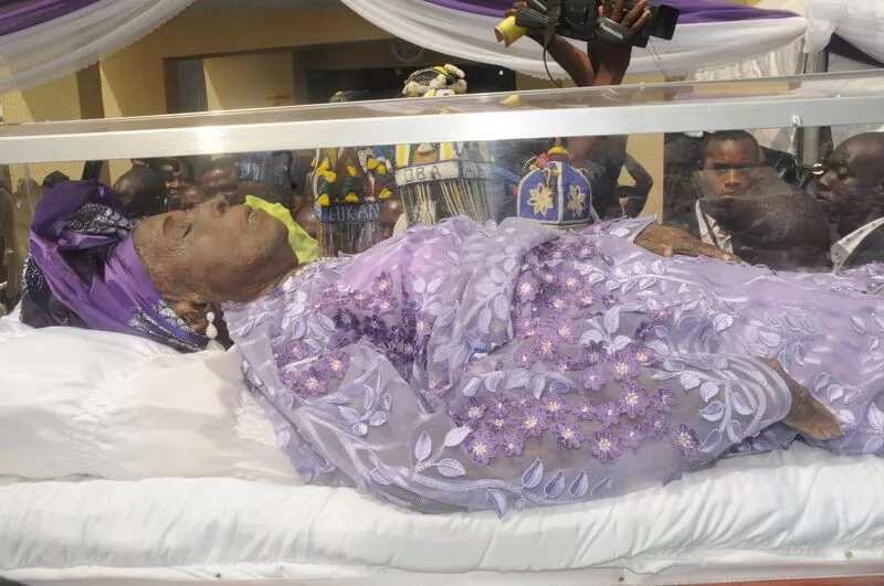 H.I.D Awolowo Lying-In-State In Ibadan - Legit.ng