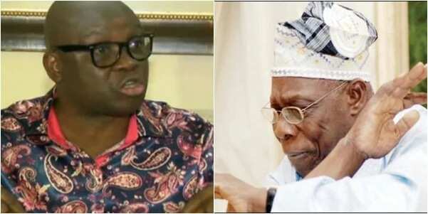 How Obasanjo forced us to donate N10m each to his presidential library project - Fayose