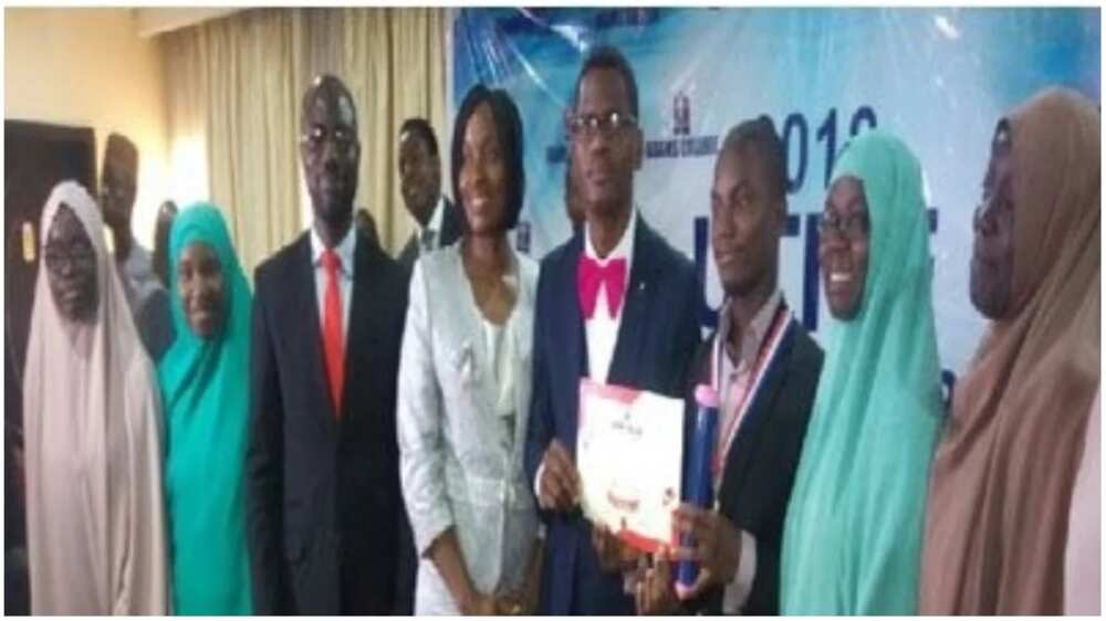 Honour, prize for 16-year old who broke college records with 343 JAMB score