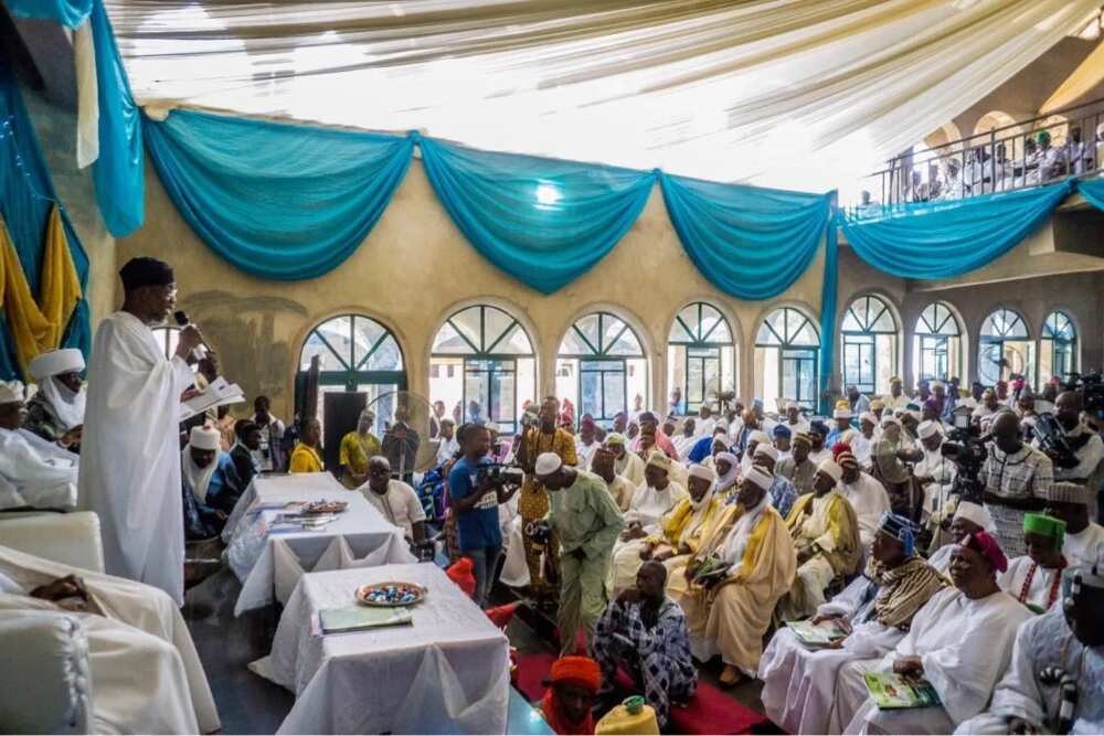 Photos: Sultan of Sokoto, Aregbesola, others pray for Buhari’s recovery, Nigeria