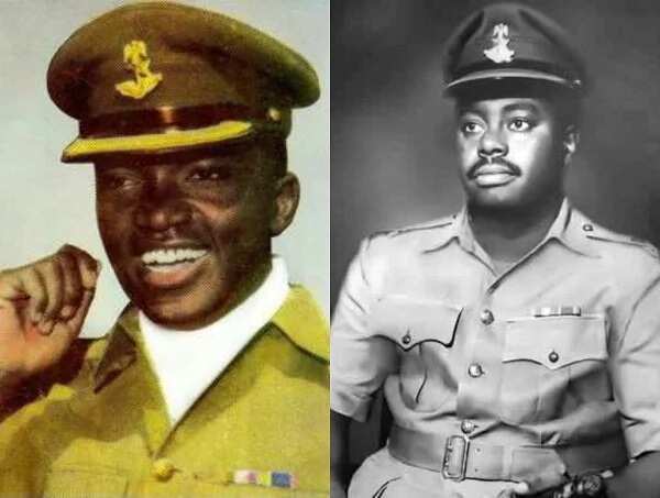 Major Kaduna Nzeogwu and Lt. Col James Pam