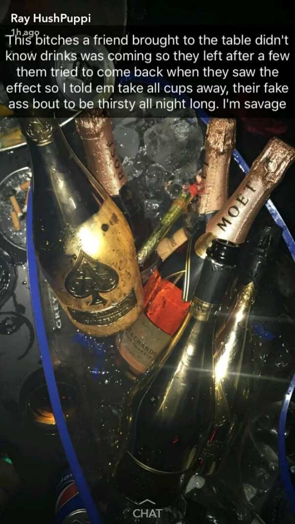 Millionaire Hushpuppi spends over N2.3 million at a club in Lagos (photos)