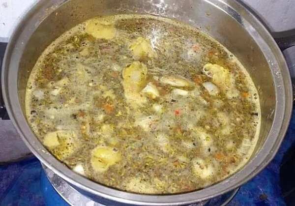 Recipe to prepare pepper soup with intestine