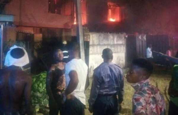 Tears as fire razes 3 buildings in Lagos, properties lost