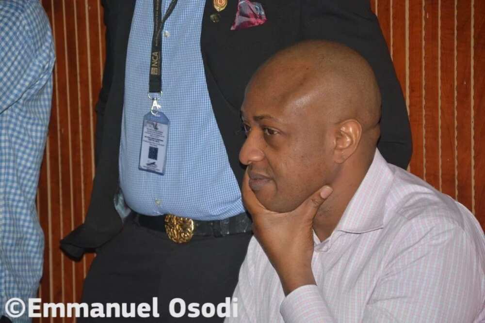 Billionaire kidnapper Evans looks fresh as court resumes hearing (photos)