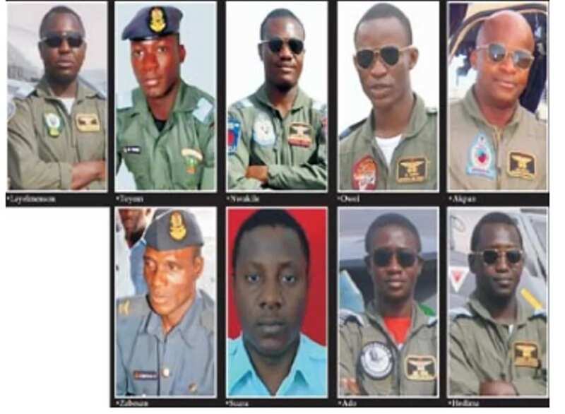 SEE 12 fallen heroes honoured by Nigerian air force (LIST)