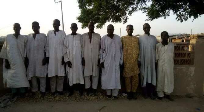 9 key Boko Haram members surrender to Nigerian Army